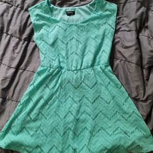 Large A.Byer light teal dress